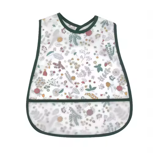 2023New Cartoon Pattern EVA Waterproof Pocket Lunch Feeding Bibs Adjustable Baby Bibs Cute Children Baby Apron Kids Burp Cloths - Image 15