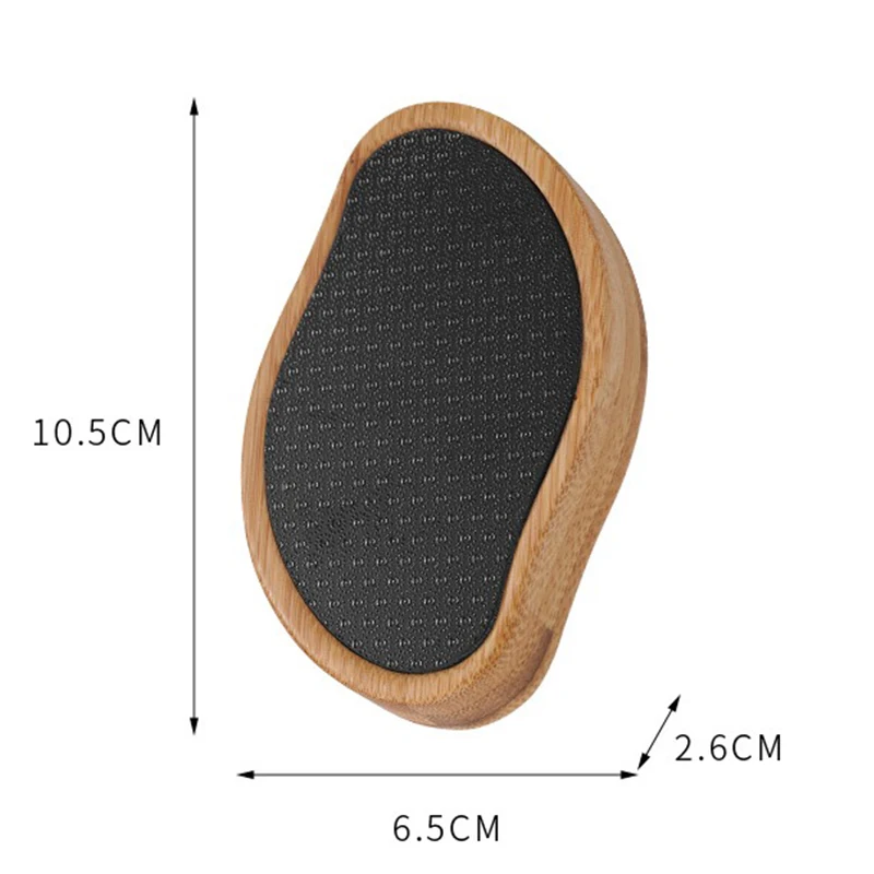 New Wood Nano Glass Foot File Grinder Dead Skin Removing Calluses Foot Heel Foot Rubbing Artifact Pumice Stone Pedicure