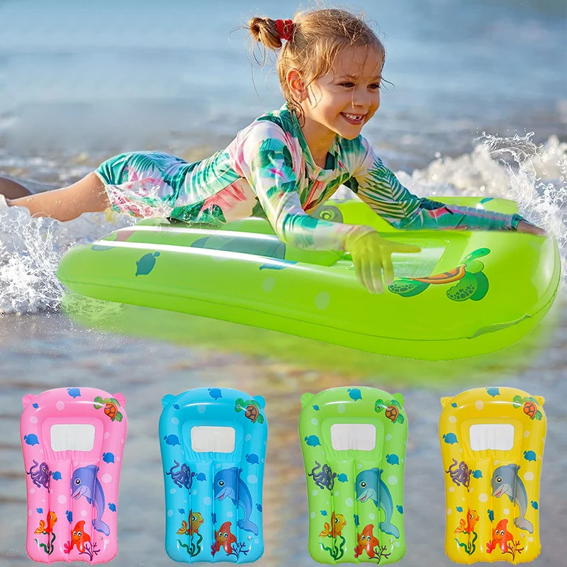 

Kids Inflatable Pool Floating Seat Cartoon Swimming Ring Water Hammock Swimming Circle Pool Bathtub Water Play Tube Equipment