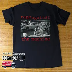 Rage contra la máquina-Camiseta de banda de Rock americana, S-5XL