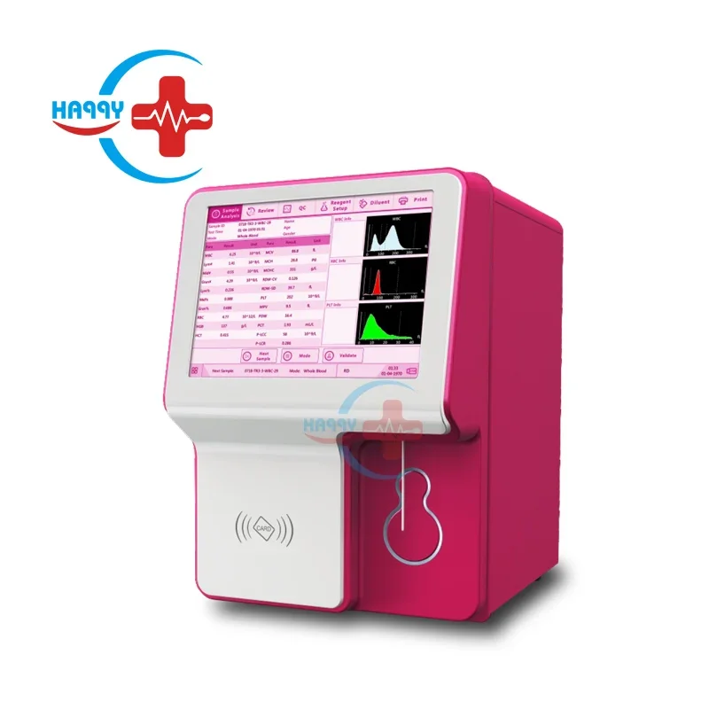 Hematology Analyzer/hematology analyzer price HC-B004A Medical veterinary Blood Analysis System 3 Part Auto