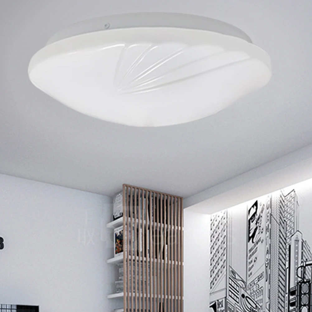 

Ceiling Light Cover Plastic Round Shape High Transparency Simple Style for Bedroom Living Room Office Kitchen Anti Glare