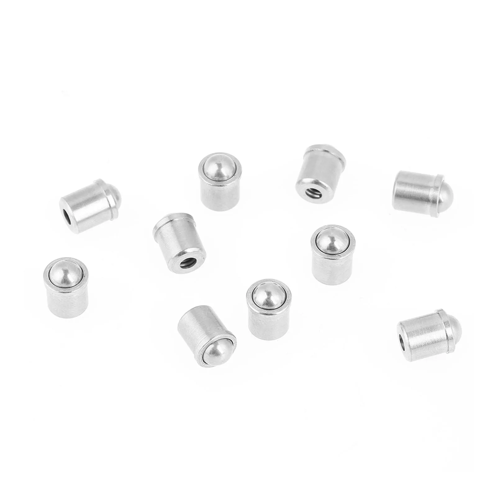 10pcs 304 Stainless Steel Push Fit Ball Spring Plunger 6*7mm Body Accessories Set Tool Kit
