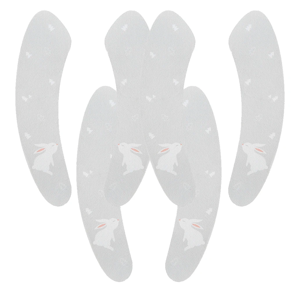 

Клейкая подушка для сиденья унитаза, мягкий теплый водонепроницаемый коврик для унитаза с кроликом для использования в ванной комнате в холодную погоду