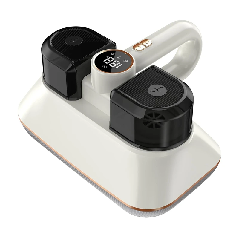 Беспроводной пылесос для матраса с УФ-светом и всасыванием 13 кПа, ручной пылесос для пыли и шерсти домашних животных