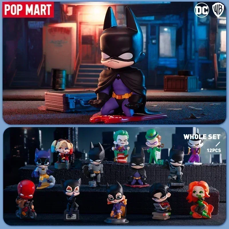 

POP MART DC Gotham City Series аниме фигурки украшения милая загадочная коробка игрушки кукла слепая коробка подарок