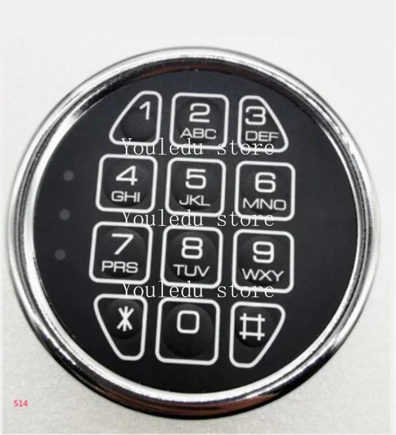 Keyless Touch Keypad Password Cabinet Lock -Fireproof Safe Lock Boxes Swing Bolt For Stack-on