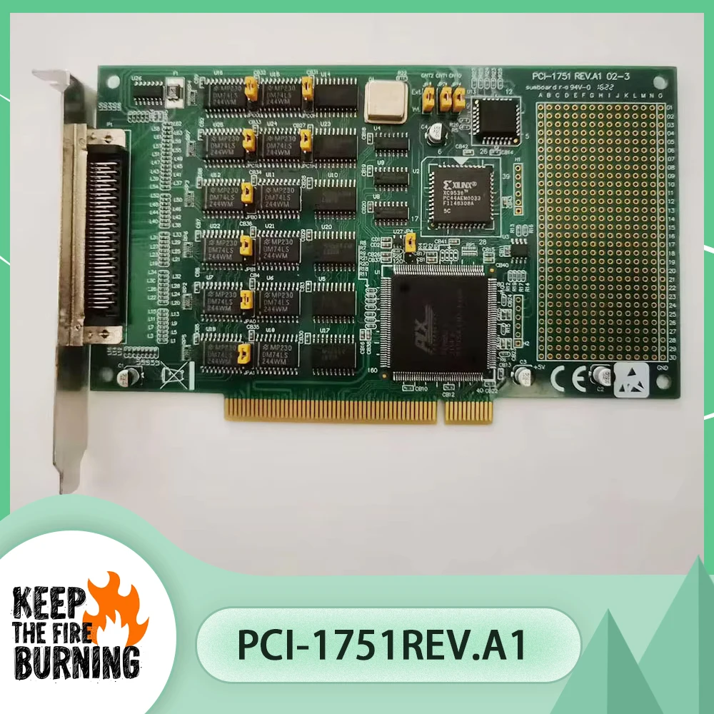 PCI-1751 REV.A1 48-channel Universal Digital I/O Card