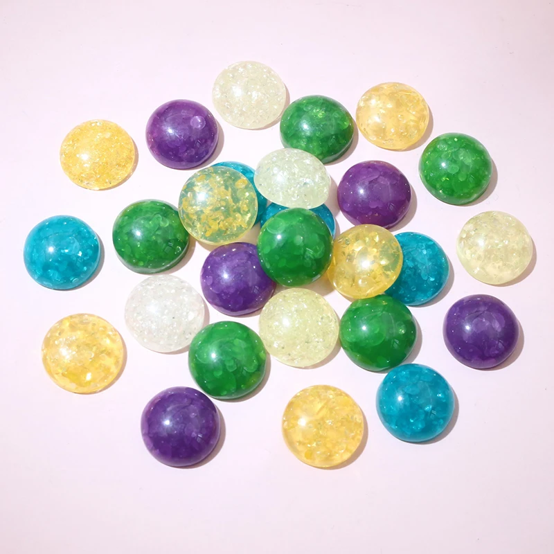 

40pcs 12mm Flat Back Resin Cabochons Cameo Dome DIY Jewelry Making Accessories Findings for Earrings Bracelet Necklace