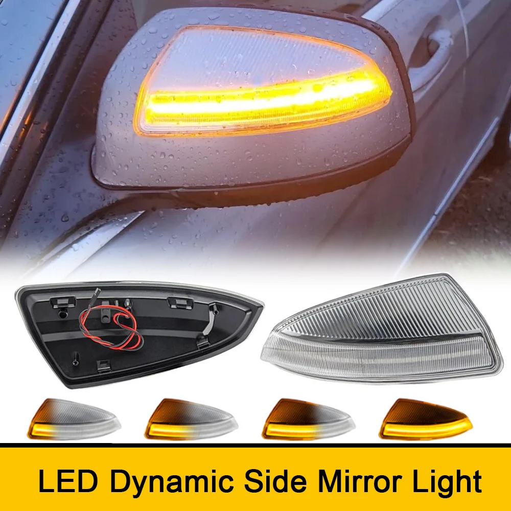 

Canbus No Error LED Side Mirror Sequential Blinker Indicator Lights For Mercedes Benz Vito Bus Mixto Box Viano W639 W204 Saloon