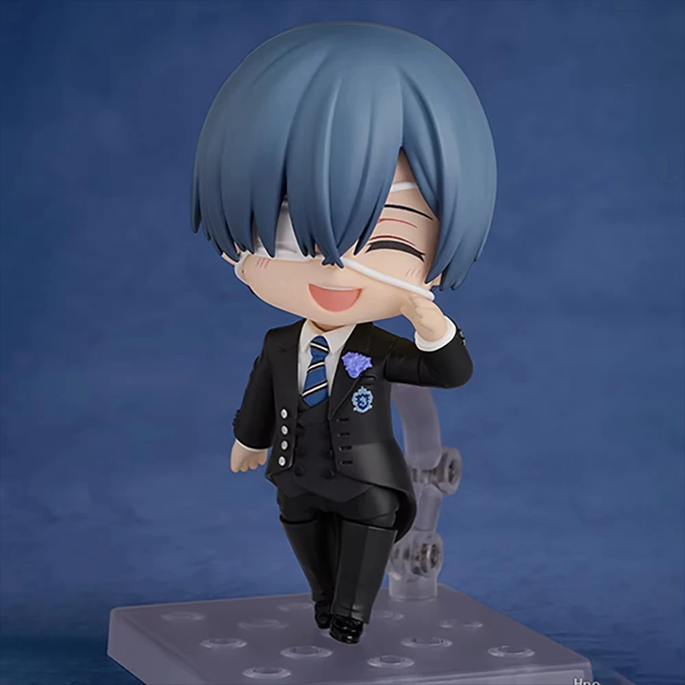 100% Original GOOD SMILE COMPANY  Nendoroid (#2710) Nendoroid (#2670) Kuroshitsuji ~Kishuku Gakkou-hen Sebastian Michaelis view 4