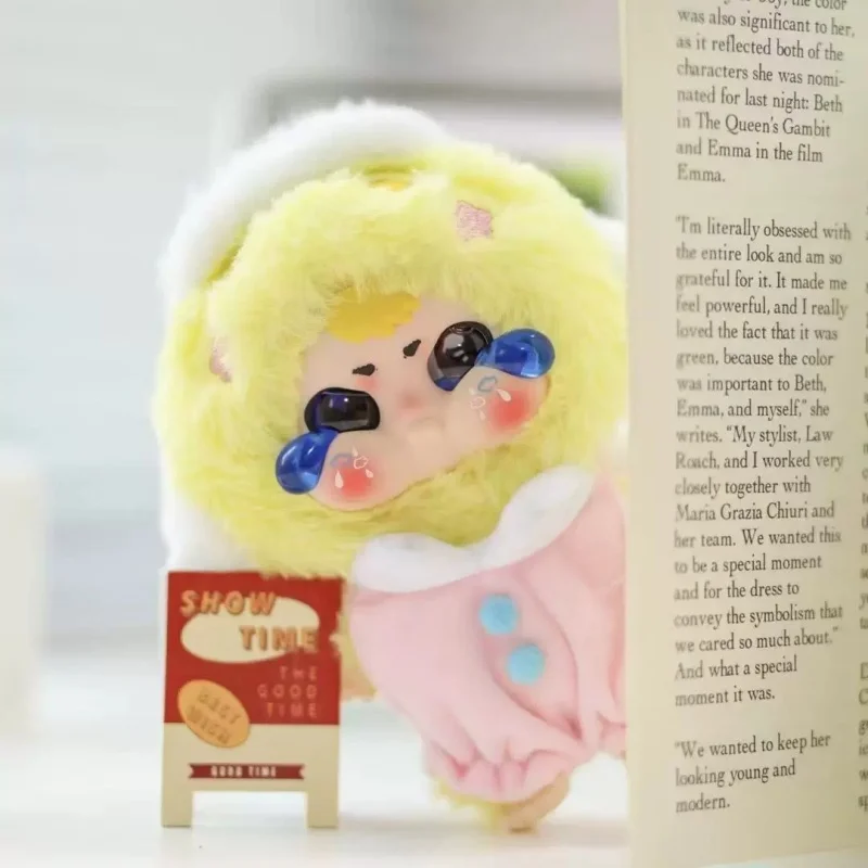 

In Stock Baby Three Sad Baby- Monster Slumber Party Cute Vinyl Doll Stars Tears Plush Animal Series Keychain Pendant Blind Box