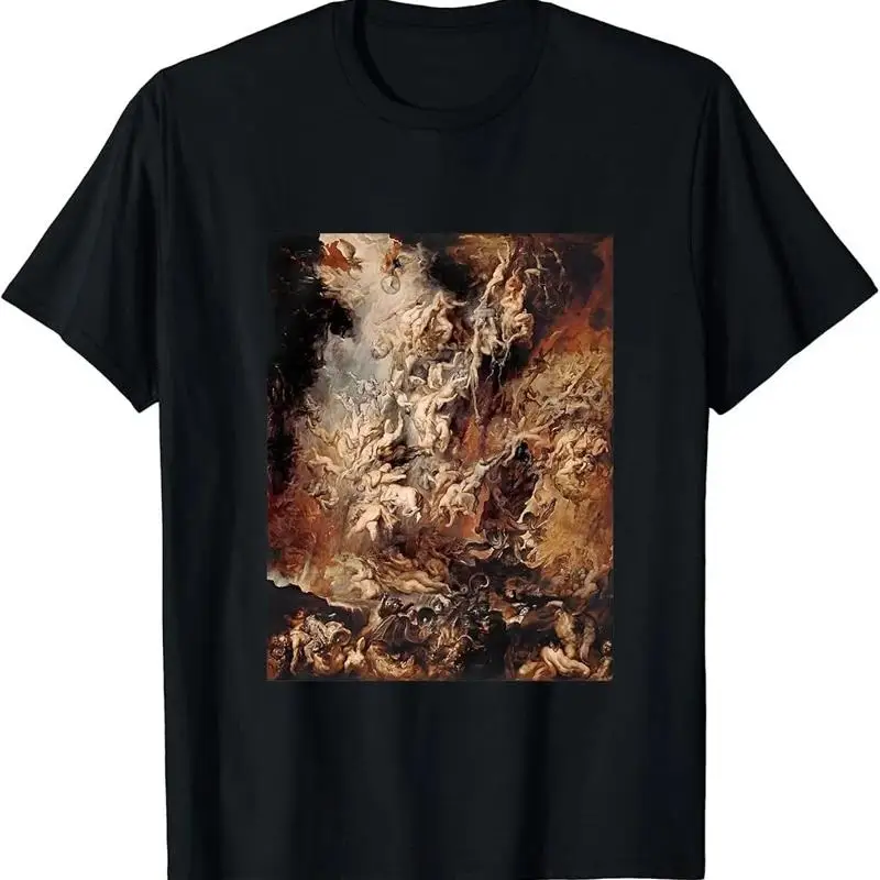 

Футболка Fall of the Damned в готическом стиле с темным рисунком ужасов