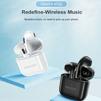 Lenovo ERAZER HT18 WTS Wireless Bluetooth Earphones BT 5.4 Intelligent Mini Headset Noise Reduction HIFI HD Sound Calls Earbuds