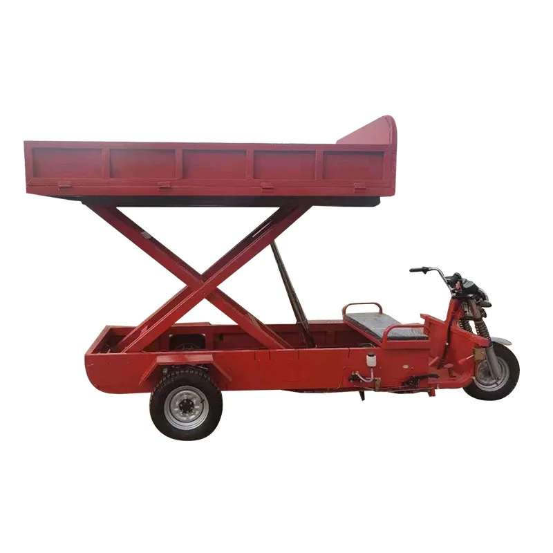 Vegetable market remote control lift electric vehicle agricultural orchard picking truck truck