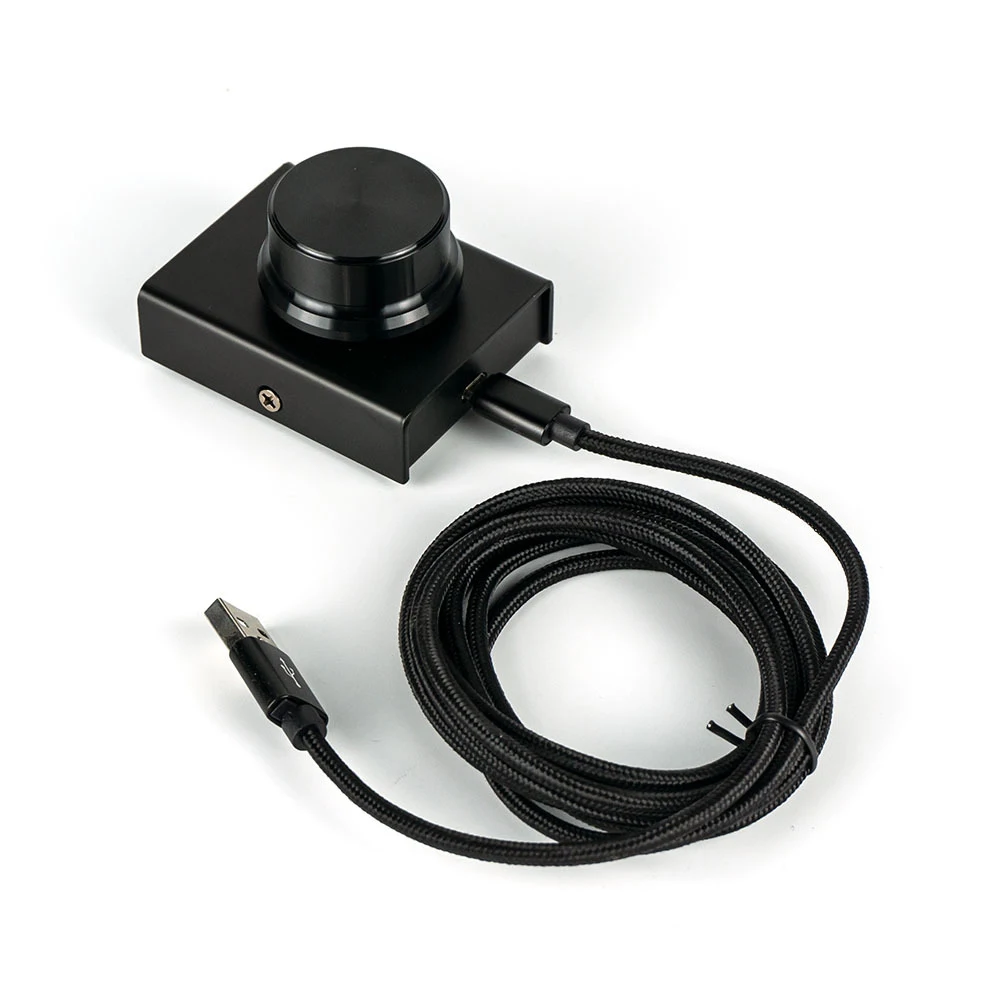 Controlador de volumen de computadora USB Plug and Play Mini un botón para computadora portátil PC altavoz silencioso Control de audio