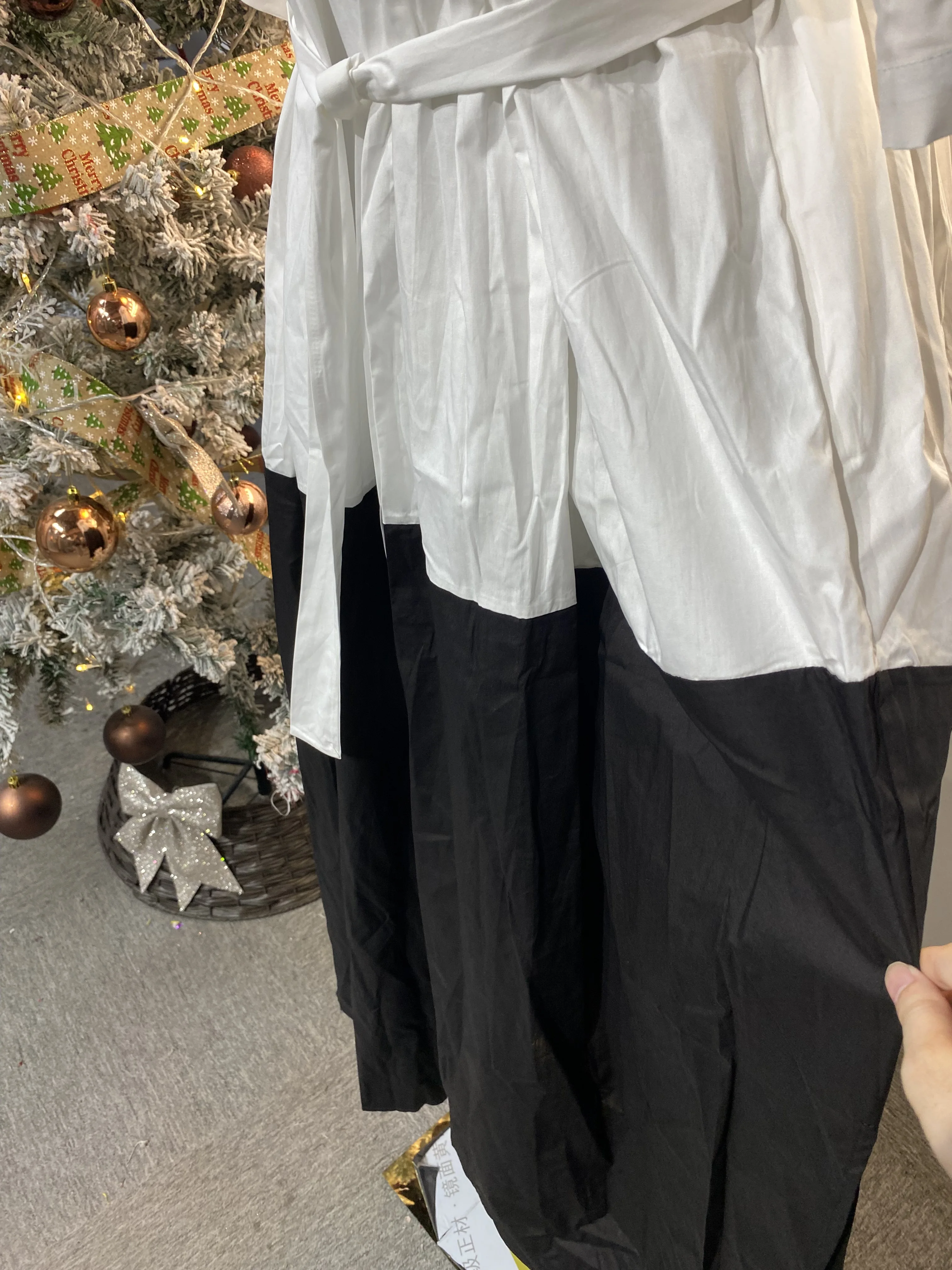 Venta al por mayor nuevo 2025 mujeres coreanas verano elegante suelto algodón y lino camisa larga con botones dress-GZMM069