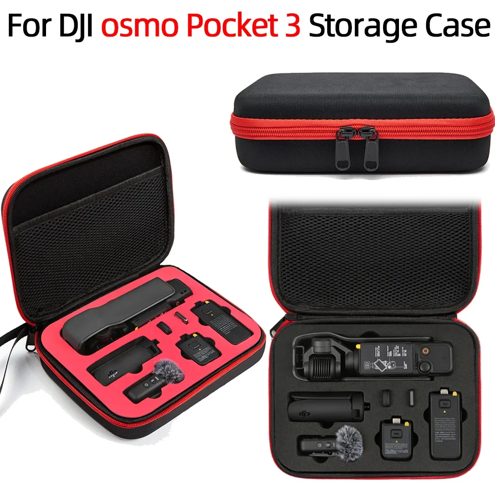 For DJI Osmo Pocket 3 Stabilizer Portable Case Carrying Case Gimbal Accessories Bag Waterproof Storage Bag Multi Functional