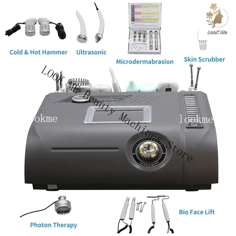 

Portable beauty 7 in 1 equipment multi-functional beauty equipment diamond dermabrasion skin rejuvenation machine