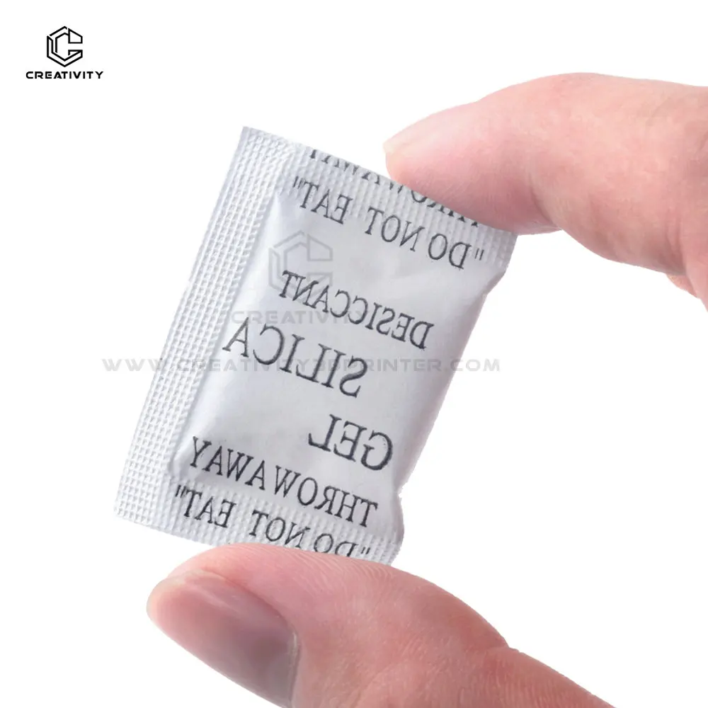 50/100 Packs of Non-toxic Silica Gel Desiccant Moisture Absorbent Dehumidifier for Clothing Food 3d Printer Filament Storage