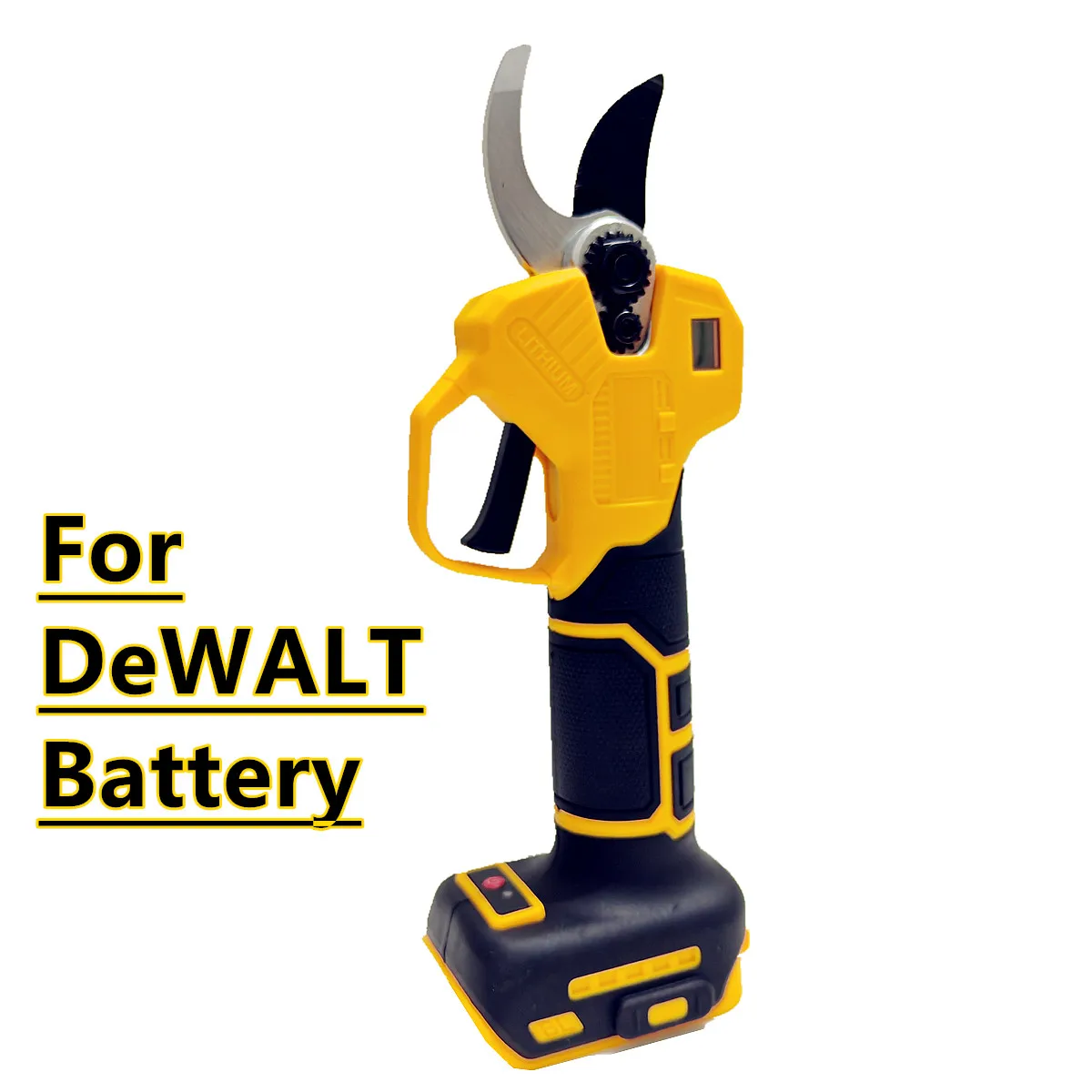 

Fit For Dewalt 20V 18V Battery Electric Scissor Cordless Pruner Shears Branches Cutter Pruning Garden Power Tools