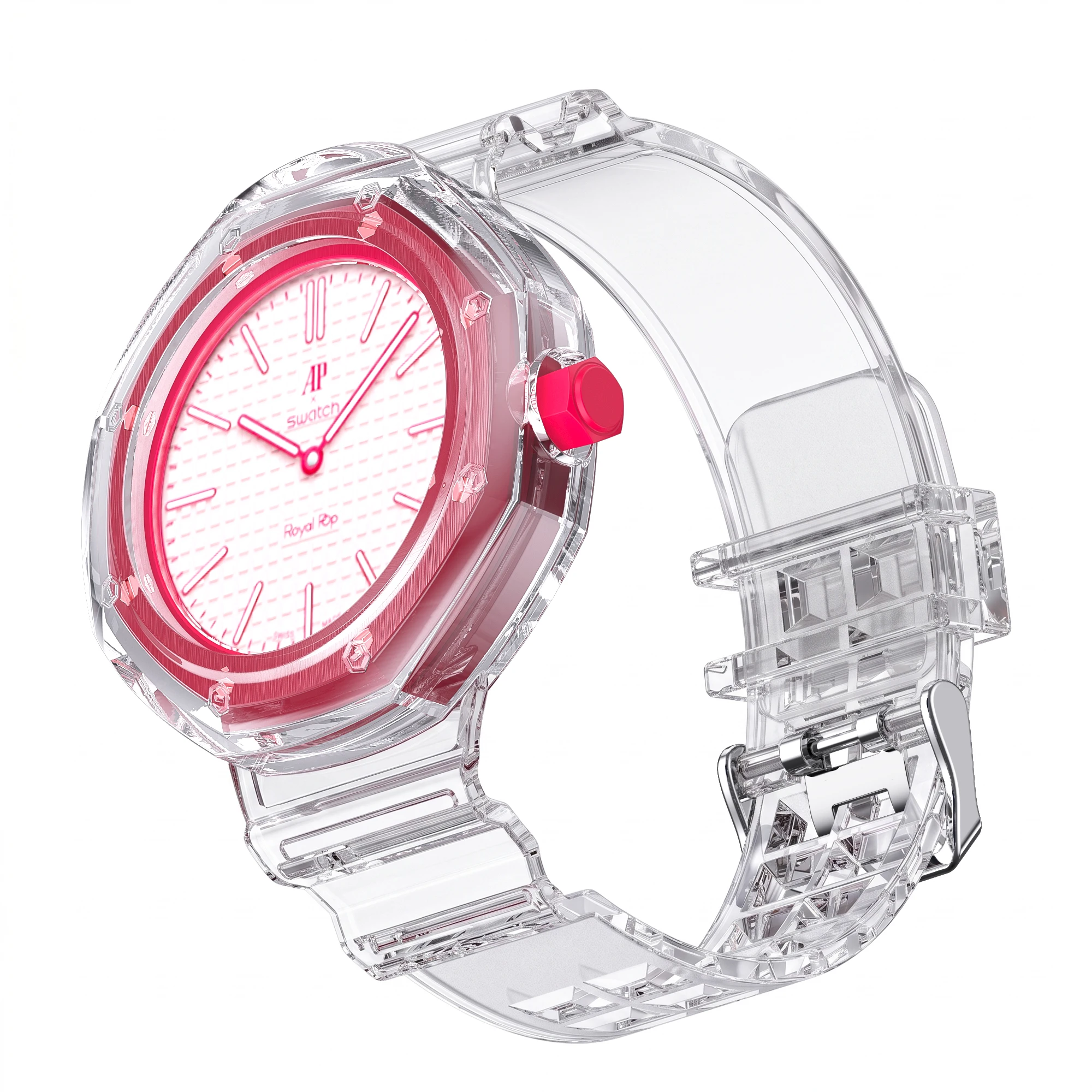 Watch Strap Replacement Wristband Sport Bracelet Accessories for AP X Swatch