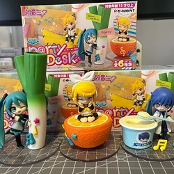 Original Hatsune Miku Family Party On Desk Series Kaito Meiko Mini Figures Trendy Tabletop Decorations Model Birthday Gift Toy