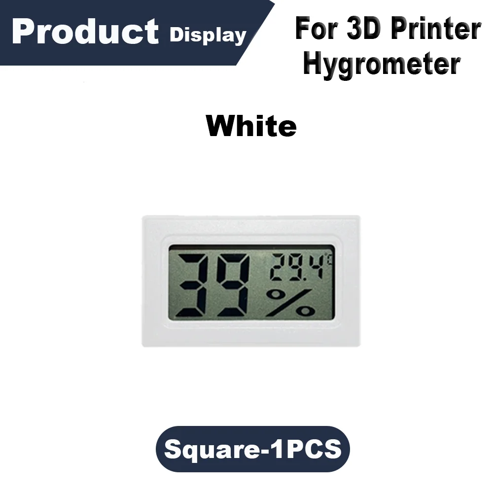 Digitales Temperatur- und Feuchtigkeitsmessgerät mit LCD-Monitor für Bambu Lab X1 P1 AMS – 3D-Drucker Filament-Trockenbox – Detail 10
