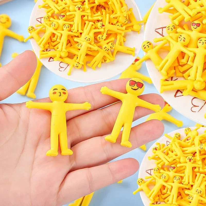 Stretchable Funny Little Man Squishy Fidget Toy Antistress Adult Children Rising Stress Relief Squeeze Toy Kids Charisma Gift