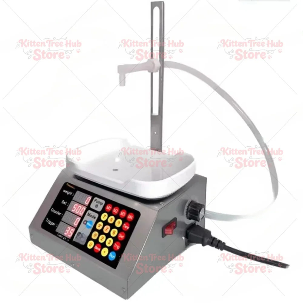 Weighing type automatic quantitative liquid filling machine