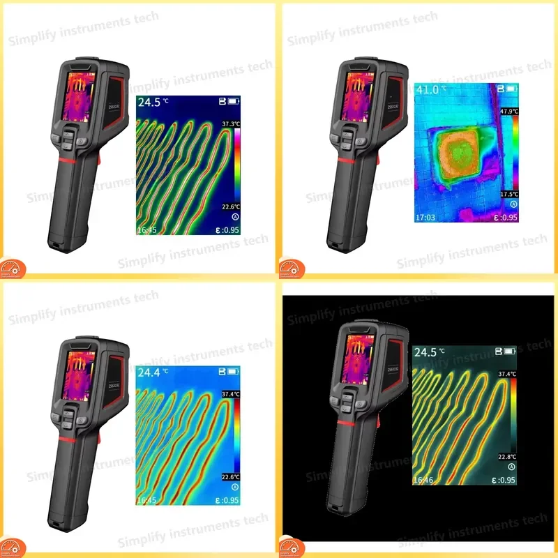 Portable Infrared Thermal Camera PC210 256x192 IR Sensor 240x320 Color LCD Display Temperature Measurement Device for