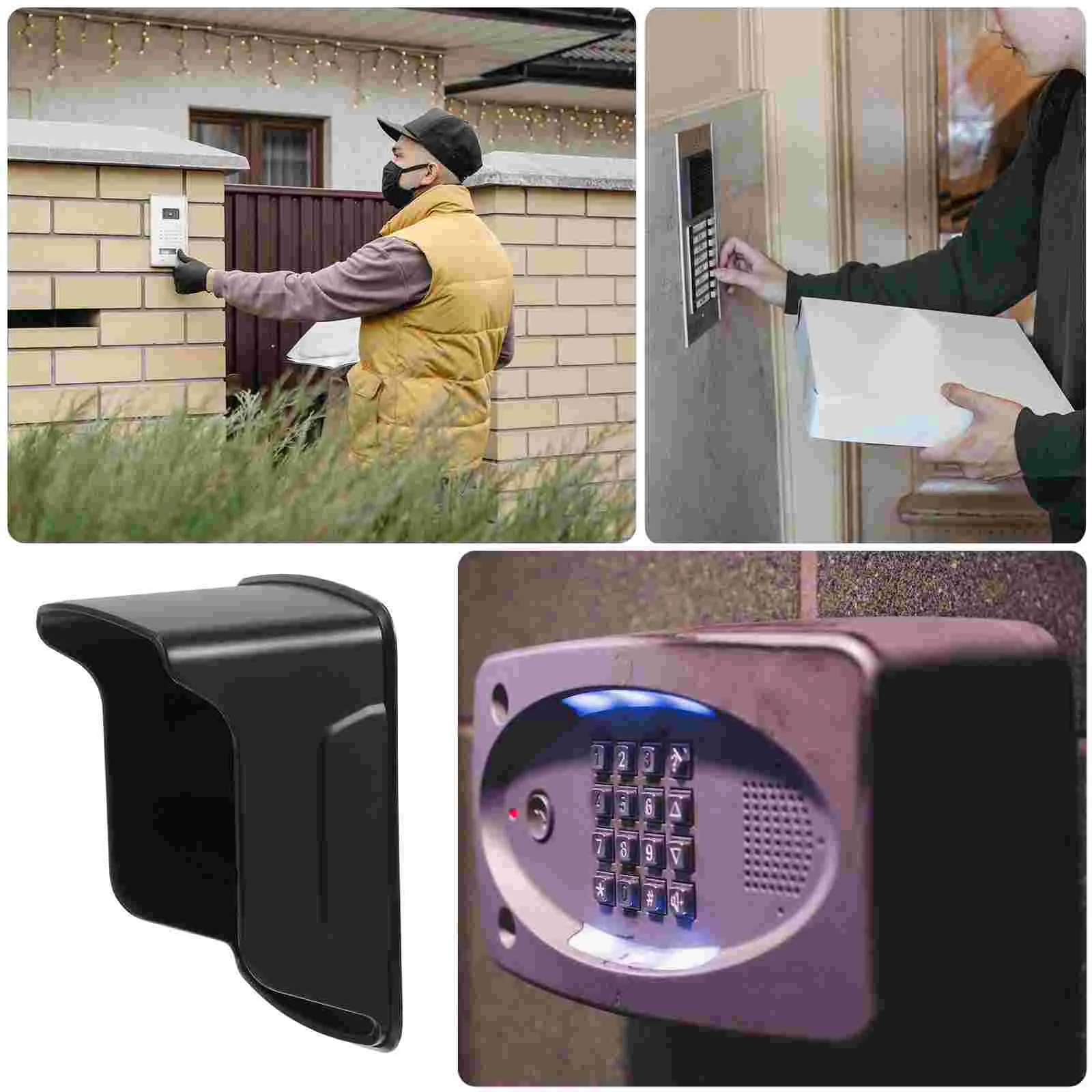 Access Control Rain Cover Home Doorbell Protection Shell for Wireless Rainproof Protector