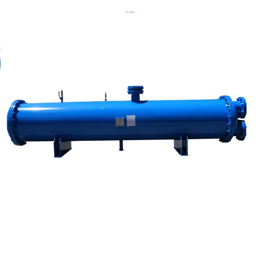 Refrigerator Shell and Tube Industrial Stainless Steel Steam Condenser Prices Water Cooled Chiller