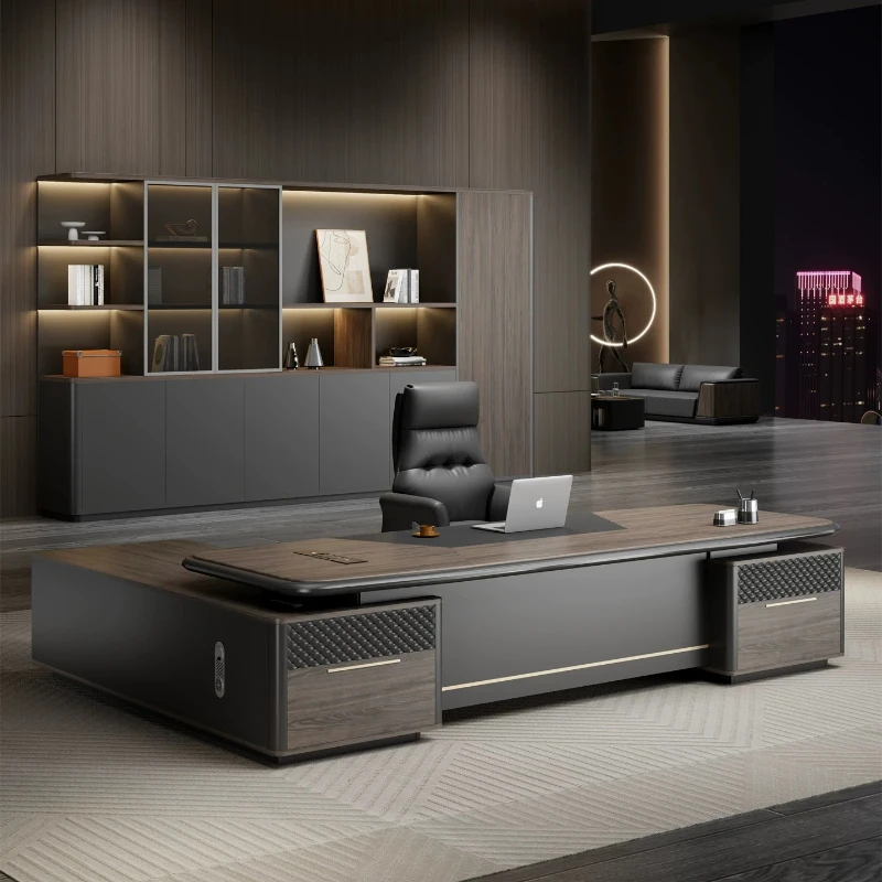 Luxury Executive Office Desk Design Aesthetic Display Minimalist Office Desk Multifunctional Nordic Tavolino Unique Furniture