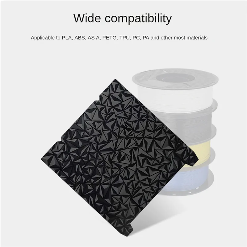 PEI + PEO lembar cetak Hot Bed Plate 235mm x 235mm untuk S1/ujung-5 S1/K1Pei heared Bed 3D Printer bagian