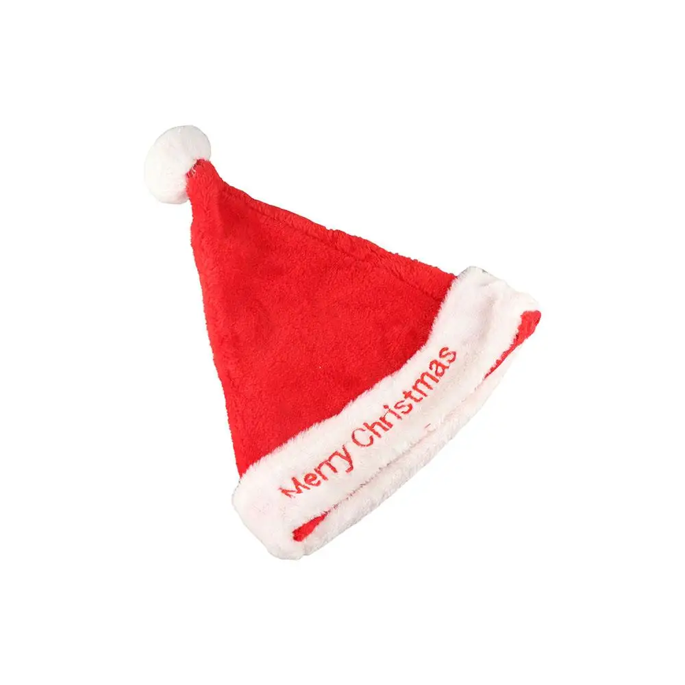 

Props Hat Santa Claus Party Decoration Hat Christmas Gift Red Christmas Hat Christmas Cap Plush Hat Parent-child Christmas Hat