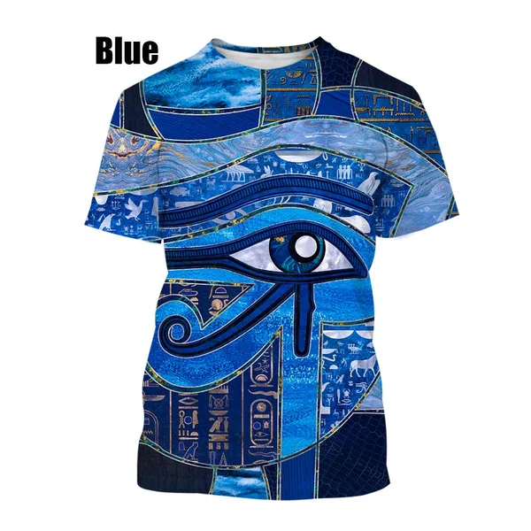 Retro Egypt 3D T Shirt Printed Ancient Egyptian Men/women Vintage Streetwear T-shirt Youth Tshirt Summer Top Clothes