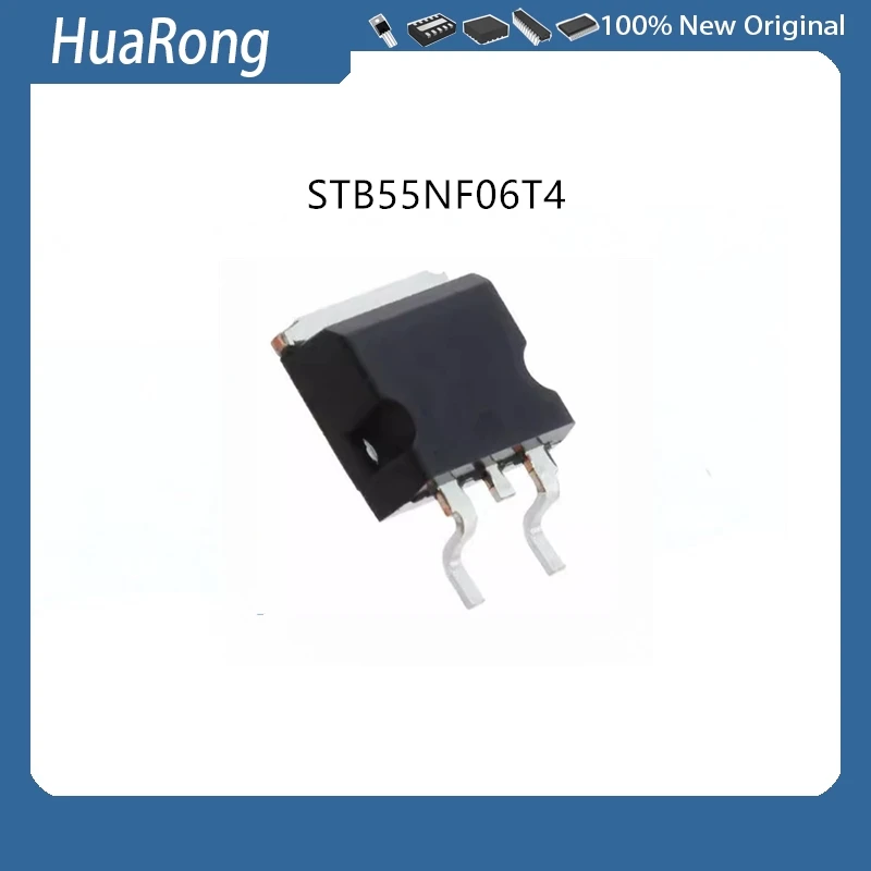 10Pcs/Lot  STB55NF06T4 B55NF06  D2PAK