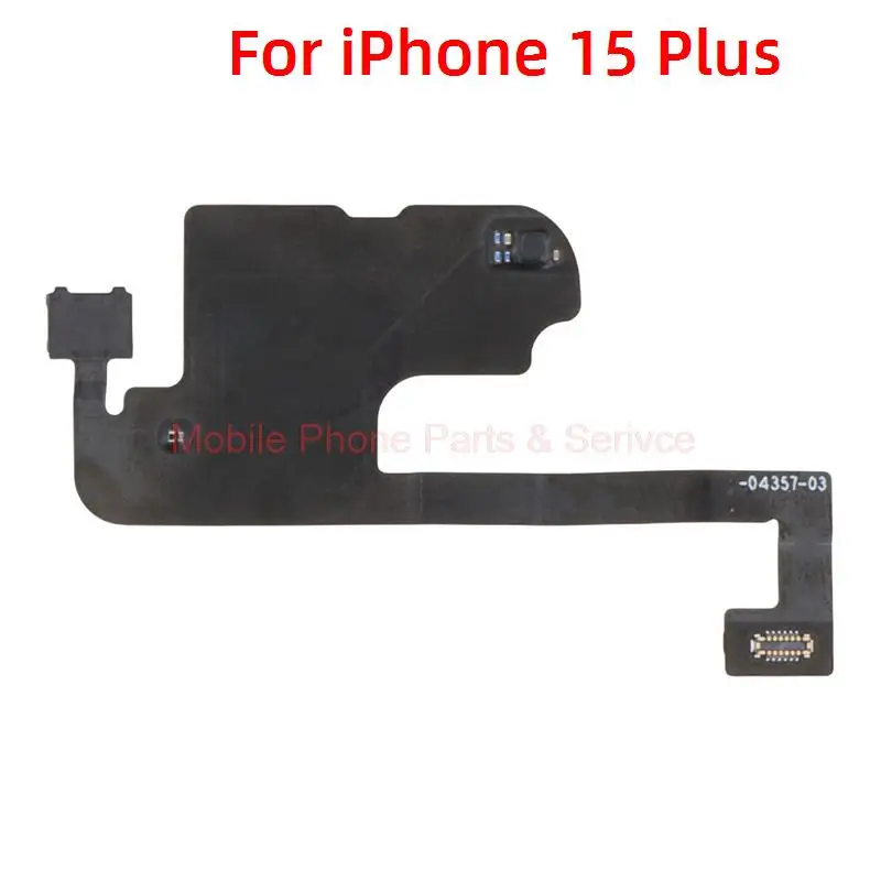 Earpiece Flex Cable For iPhone 15 ,15 Plus, 15 Pro, 15 Pro Max Ear Speaker Receiver Module Replacement Parts