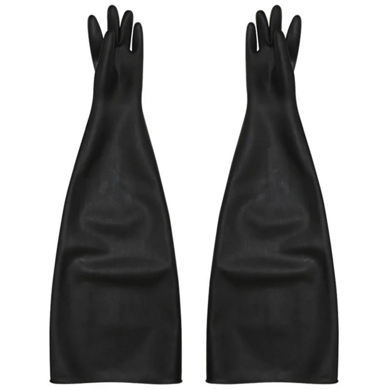 Acid and Alkali Resistant Scrubber Durable Clean Tools Waterproof For Washing Repeatable Long Rubber Latex Gloves