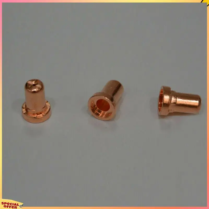 ABFI 100Pcs Extended Tips 18866L Plasma Nozzles For  40 Pt-31 Cutter Welding Supplies