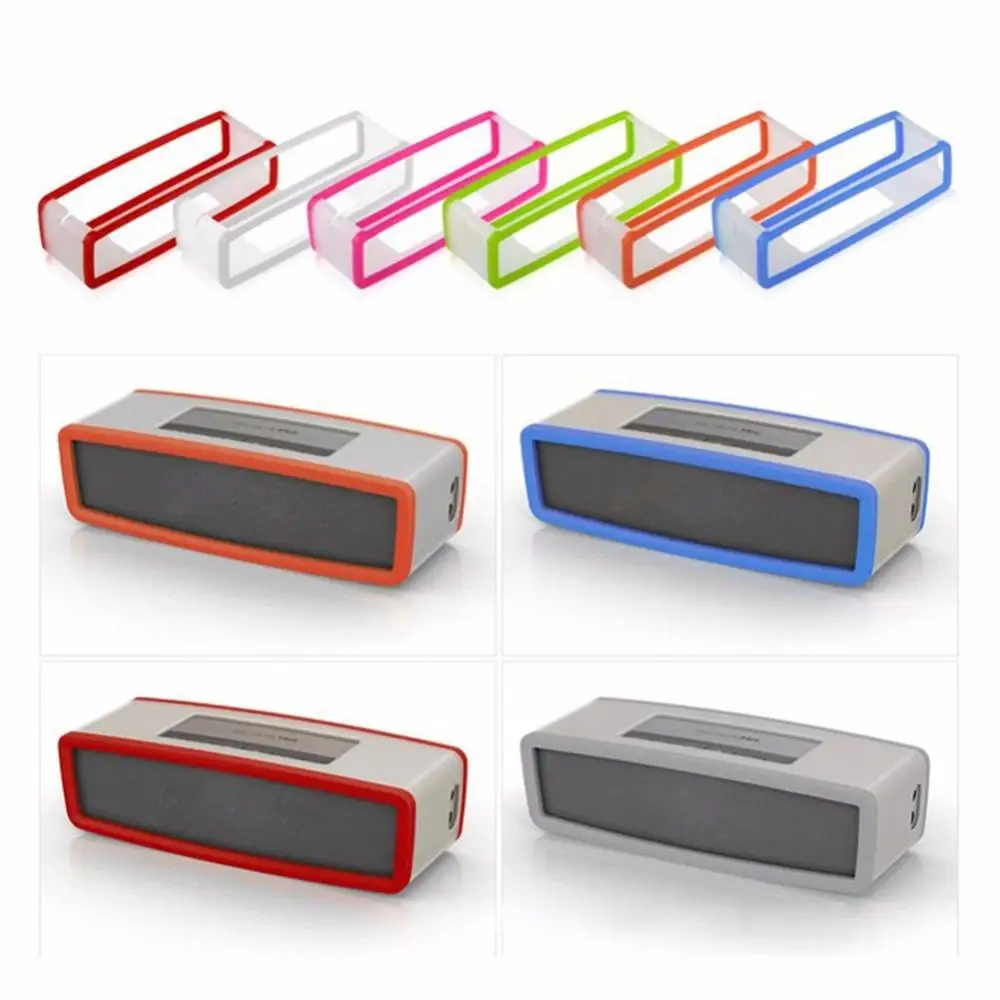 ซิลิโคนแบบพกพาสำหรับ Bose SoundLink Mini 1 2 Sound Link I II ลำโพงบลูทูธ Protector ผิวกล่องลำโพงกระเป๋า