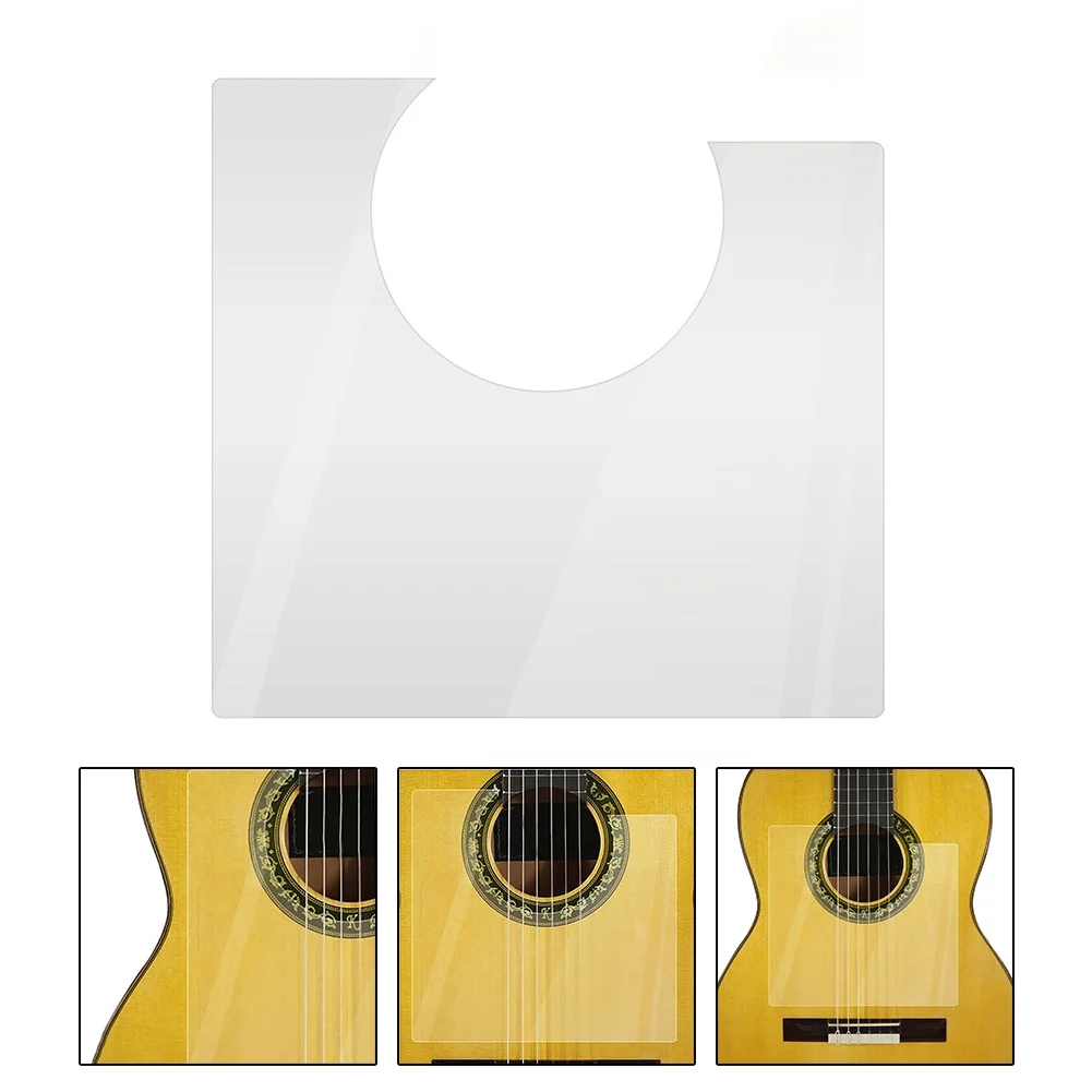 Brand New Transparent Folk Acoustic Guitar Pickguard Anti-Scratch Classical Guard Plate For Guitar Parts Scratch Guard Plate Hot