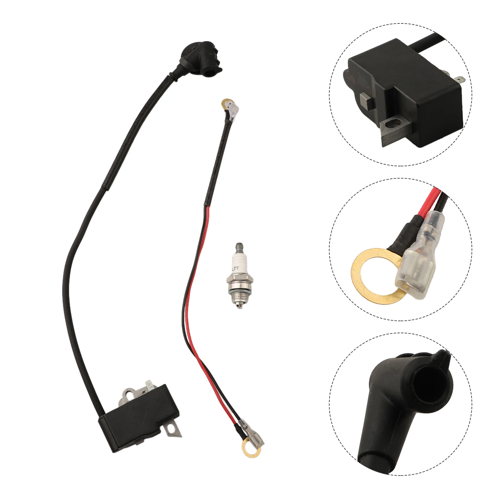 Катушка зажигания для бензопил PS-460, PS-500, PS-510, PS-4600S, PS-5000, PS-5100S