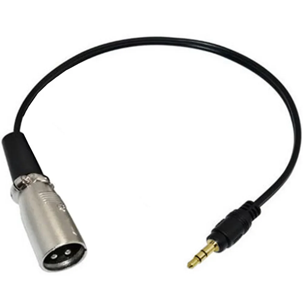 3.5mm Jake Stereo kabel męskie złącze wtykowe do mikrofonu XLR Audio 3Pin Jack głośnik XLR męski dla HDTV DVD 15cm/1.5m/3m