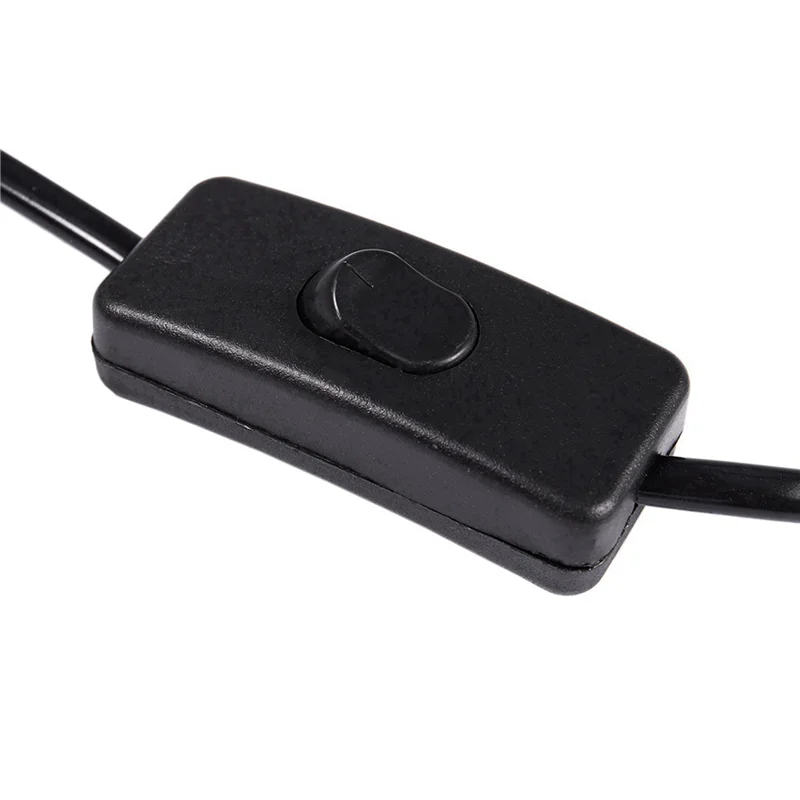 10X Spina USA Cavo di alimentazione da 1,8 M Interruttore pulsante on/off AC110V 3A AC250V 6A Nero-VVNB