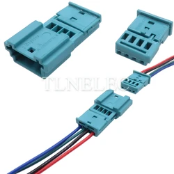 4 Pin Way Auto Wire Cable Connector Car Tweeter Speaker Small Current Sockets for BMW 0-1452576-9 968813-9 1452576-9
