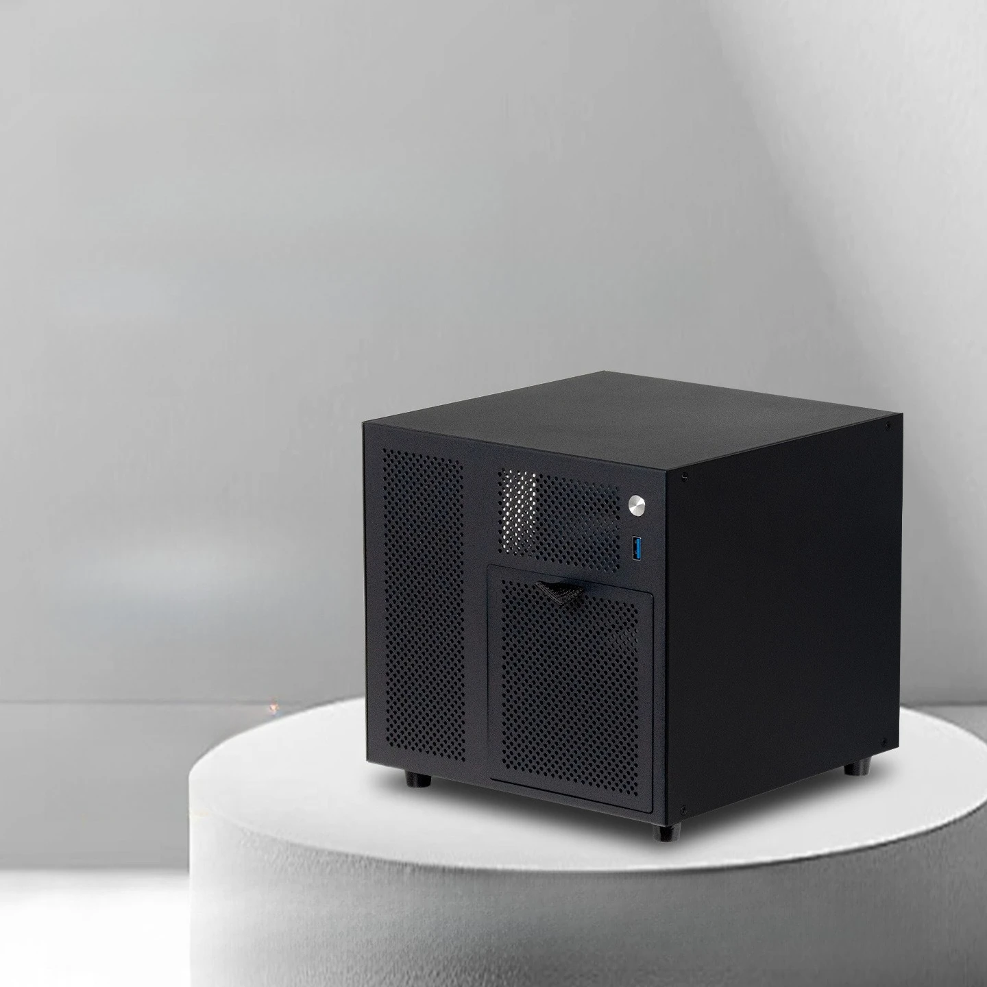 

Ursa Minor 4-position NAS chassis ITX main board with SATA backplane SFX power supply Home nas storage small chassis