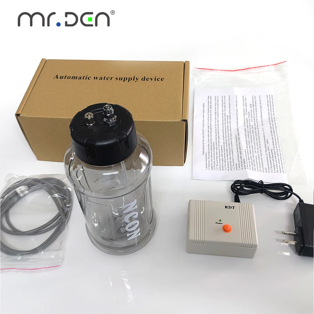 2026 New Dental Auto Water Supply System for Ultrasonic Scaler Machine 1030ml Water Bottle Dentistry Instruments Accessories