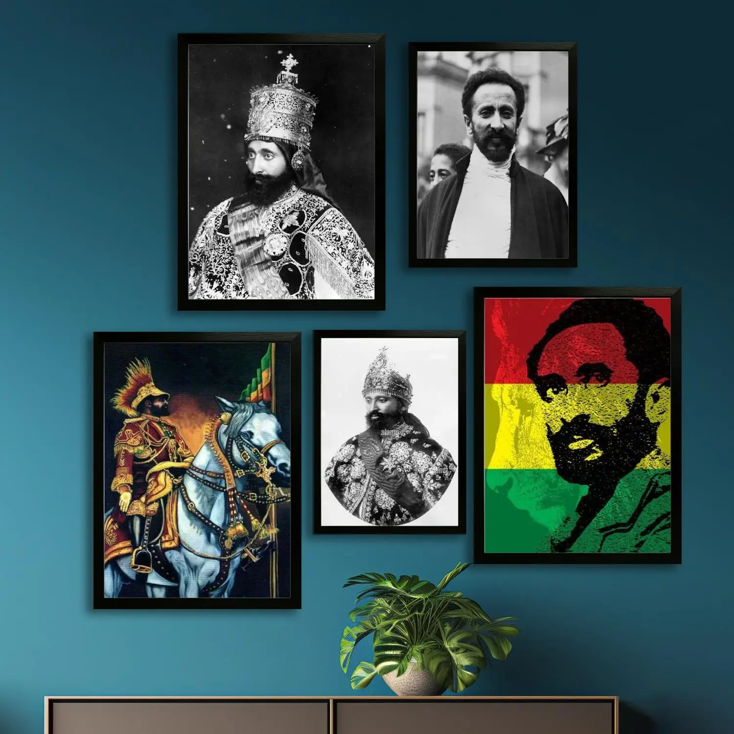 selassie Canvas Art Poster and Wall Art Picture Print, Modern Family Bedroom Decor Posters,Decorative painting